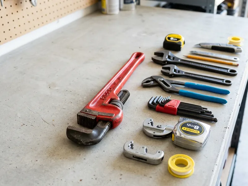 Professional plumbers in Alma, GA equipped with top-tier tools for residential and commercial plumbing services.